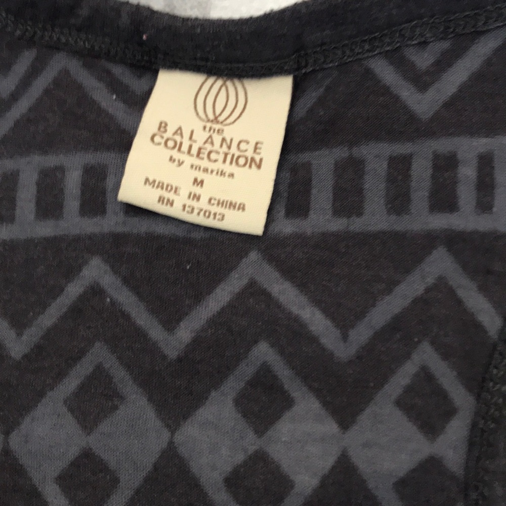 The Balance Collection Gray Racerback Tank - Picture 3 of 4